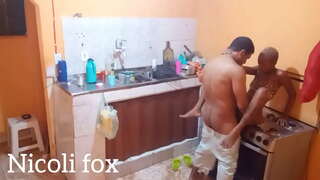 Eu fun para cociñar para o ogro aceite... case deu o veciño