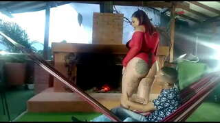 ���ე მივხვდი, რომ სამსახურში motel იმიტომ, რომ ჩემი შეყვარებული ტოვებს ჩემზე ელოდება, რომ culiada ბუხრით და amaca ერთად lustylatinasex